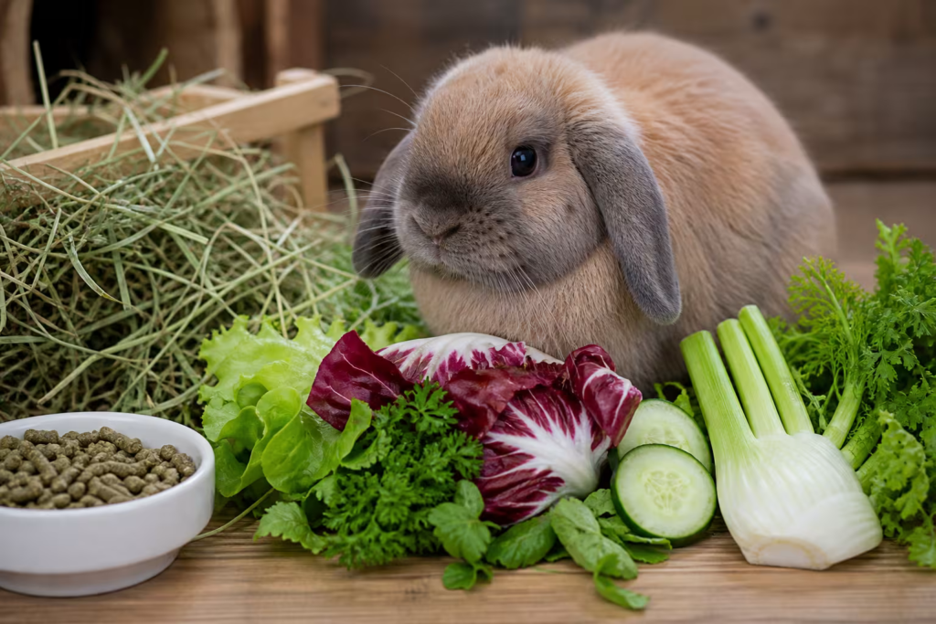 Cosa puo mangiare il coniglio ariete nano